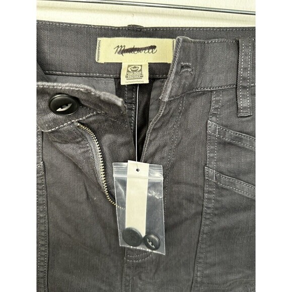 Madewell Garment-Dyed Low-Slung Straight Cargo Pants Size 26 NWT - Picture 6 of 10